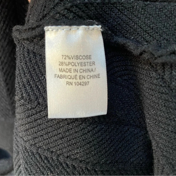 Milly Black Scallop Cut Out Detail Sleeveless Drop Waist Midi Dress Size L - Picture 7 of 7